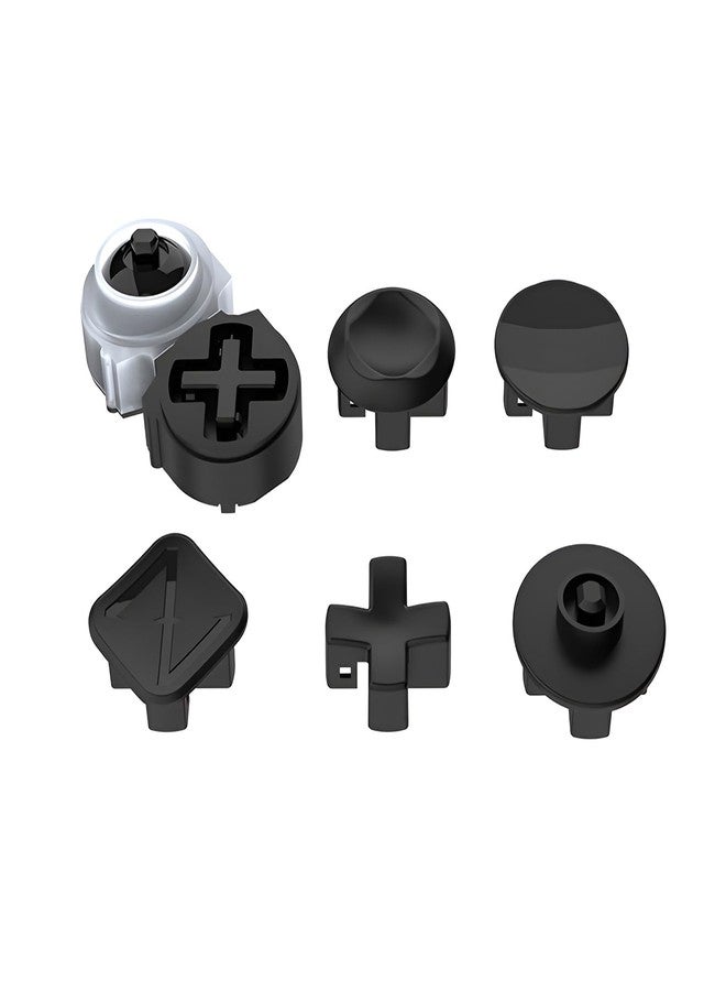 وحدة عصا التحكم ولوحة الاتجاهات ZD - عصا تحكم يسارية بديلة ولوحة اتجاهات لجهاز التحكم O+ Excellence (تصميم غير متماثل، فضي K TMR أسود)